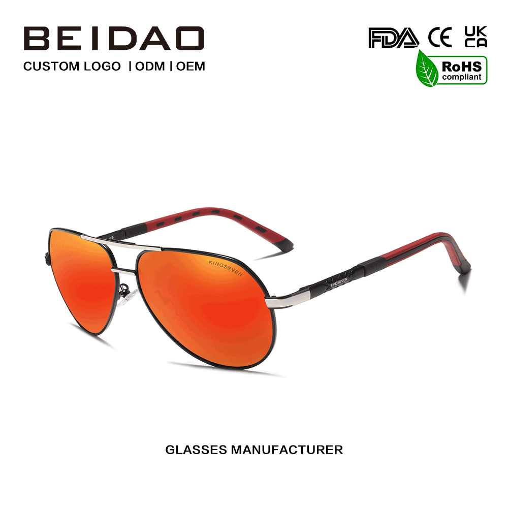 2026 Alloy Frame UV400 Protection napszemüveg