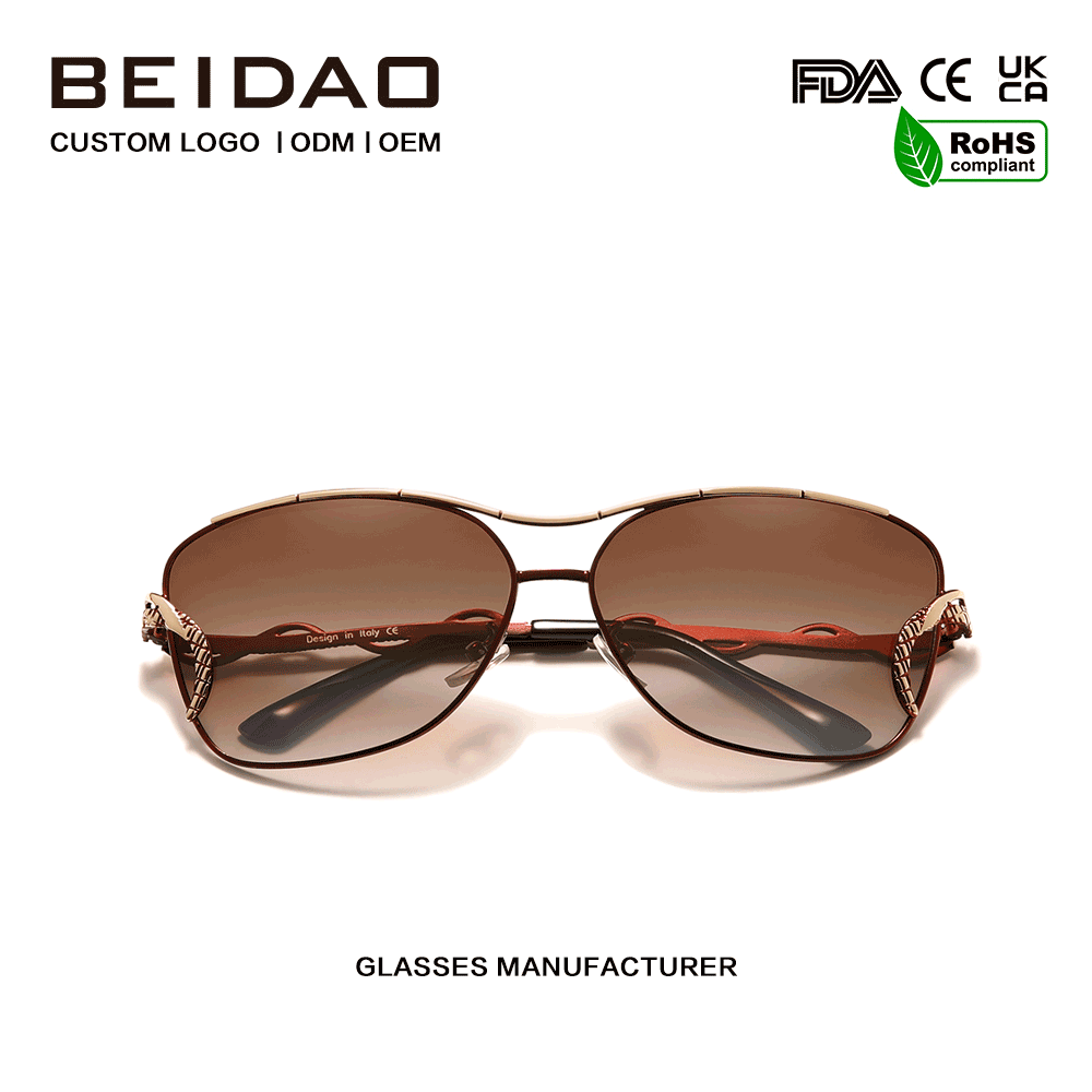 2026 Big Full Rim Gradient UV400 Protection Napszemüveg Vezetés