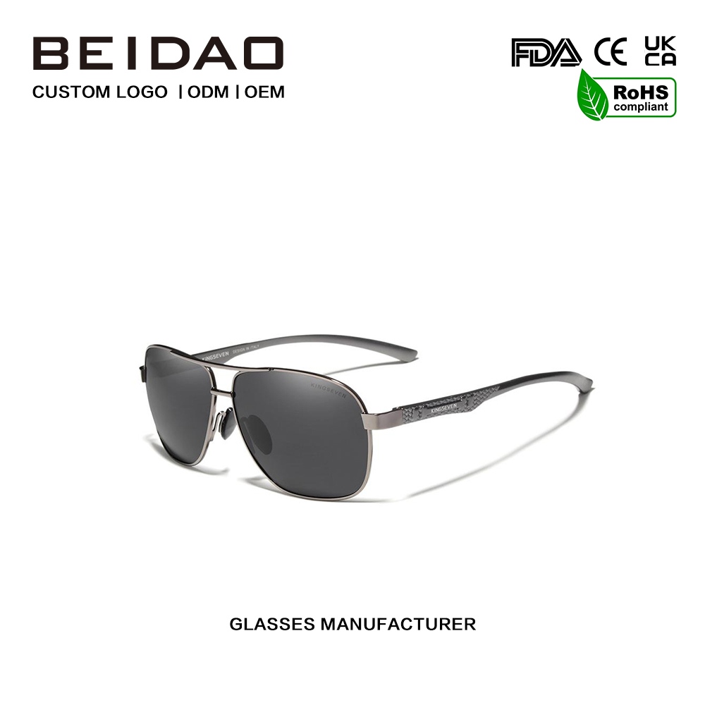 Divatos, kézzel készített polarizált napszemüveg